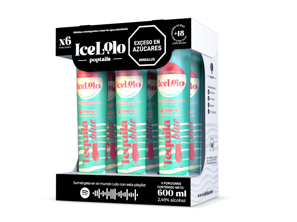 LoloPack (6 Unidades) - Tequila Blue